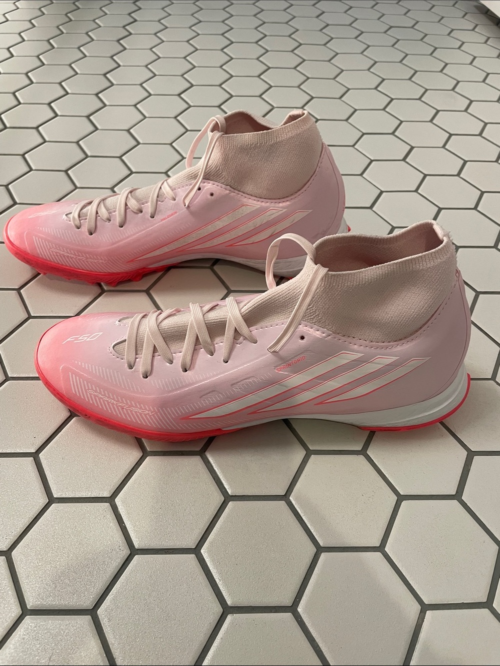 adidas F50 turf boots/cleats